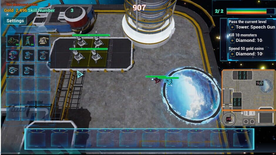 Скриншот 12 из Space Tower Defense