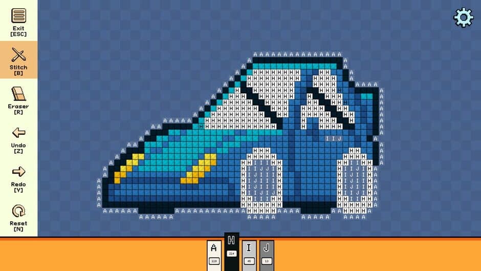 Скриншот 1 из Pixel Cross Stitch: Color by Number - Tiny Vehicles Pack 2