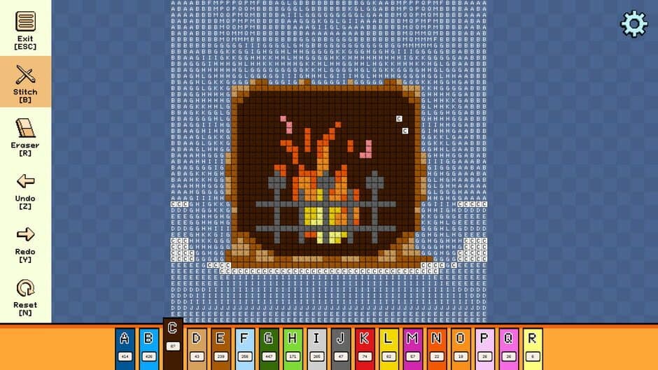 Скриншот 1 из Pixel Cross Stitch: Color by Number - Christmas Pack 3