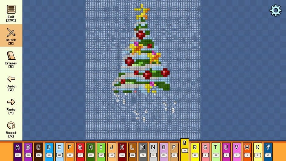 Скриншот 3 из Pixel Cross Stitch: Color by Number - Christmas Pack 3