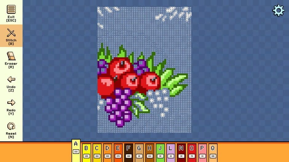Скриншот 4 из Pixel Cross Stitch: Color by Number - Autumn Pack 3