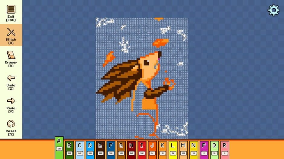 Скриншот 2 из Pixel Cross Stitch: Color by Number - Autumn Pack 3