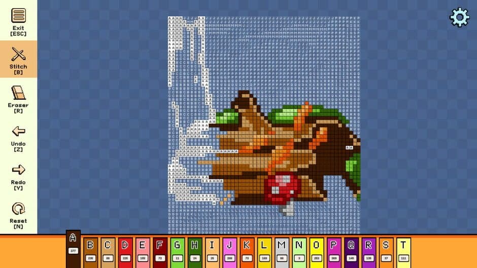 Скриншот 3 из Pixel Cross Stitch: Color by Number - Autumn Pack 3