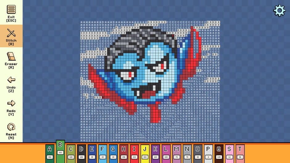 Скриншот 2 из Pixel Cross Stitch: Color by Number - Halloween Pack 2