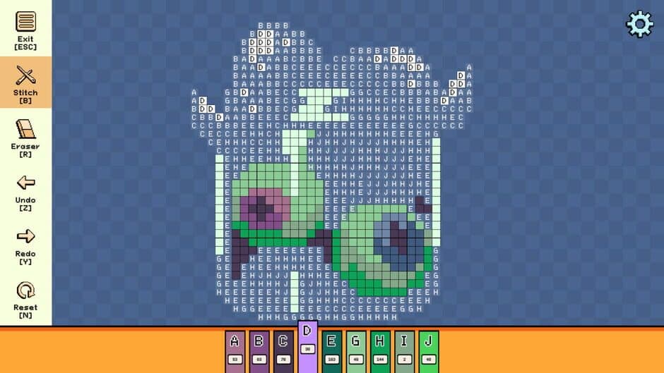 Скриншот 2 из Pixel Cross Stitch: Color by Number - Halloween Minis Pack