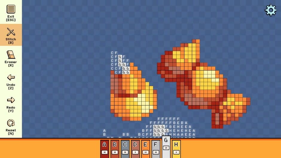 Скриншот 3 из Pixel Cross Stitch: Color by Number - Halloween Minis Pack