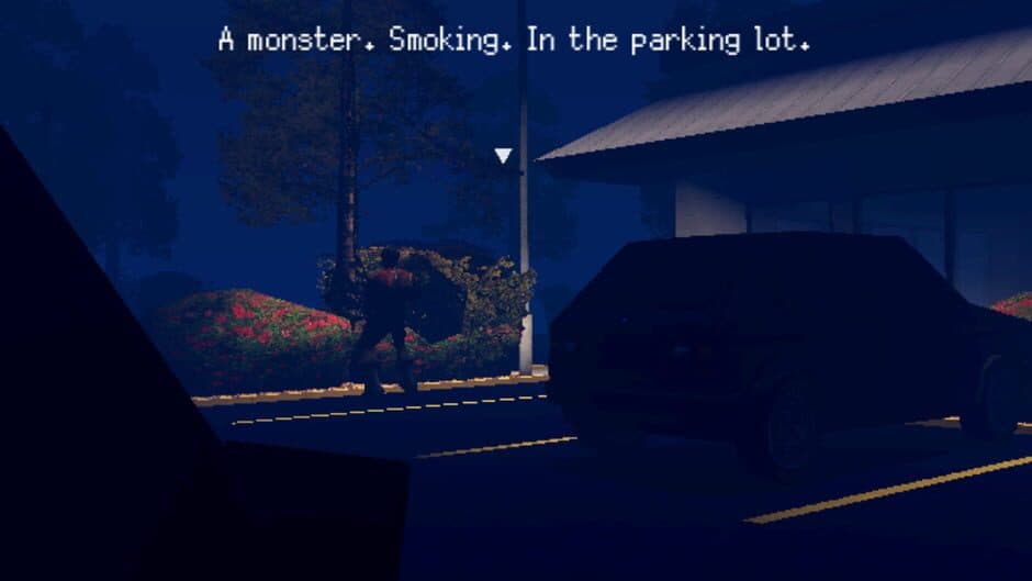 Скриншот 2 из You See a Monster Smoking in the Parking Lot