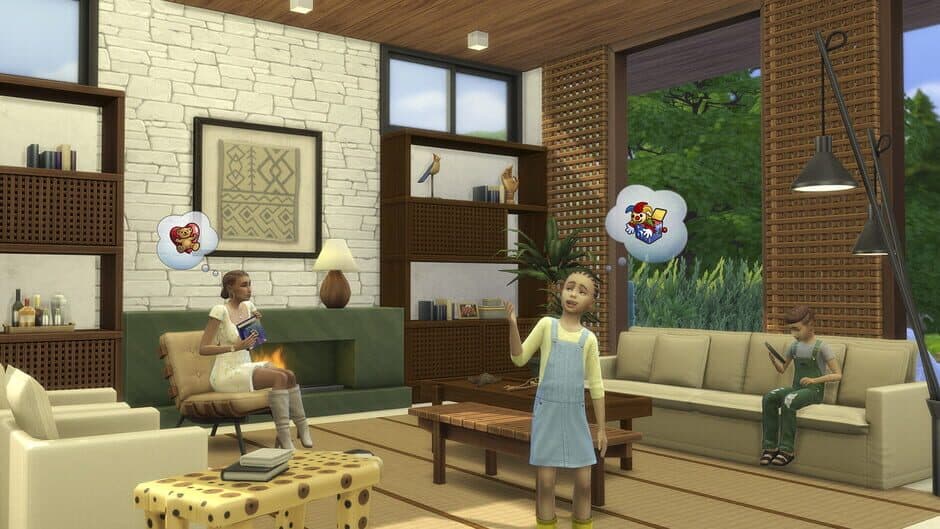 Скриншот 1 из The Sims 4: Modern Retreat Kit