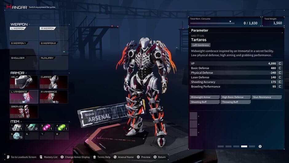 Скриншот 2 из Daemon x Machina: Titanic Scion - Into the Abyss