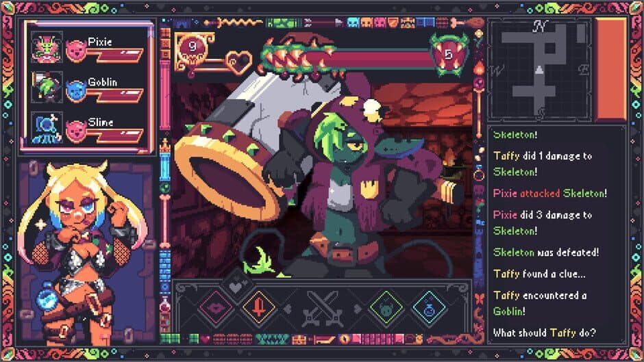Скриншот 3 из Rizz Dungeon: Skeleton Key to My Heart