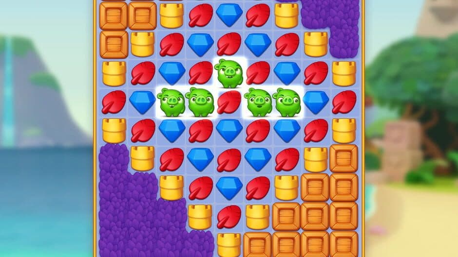 Скриншот 1 из Angry Birds Match World
