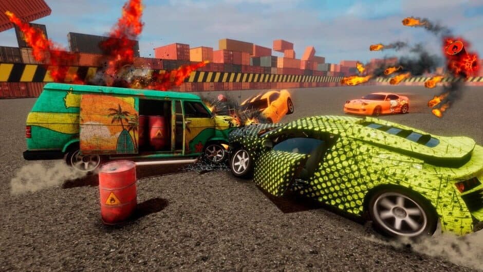Скриншот 1 из Car Crash Simulator: Demolition Derby Madness