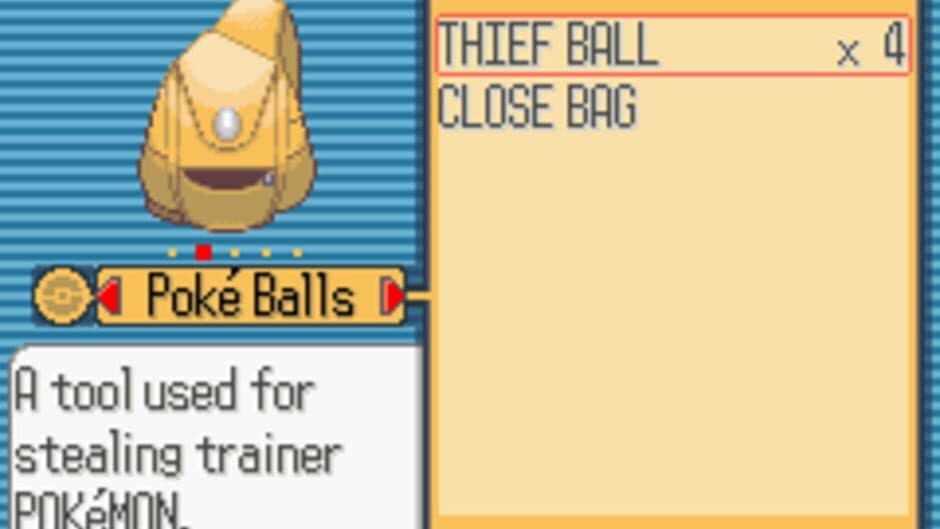 Скриншот 3 из Pokémon Thief Ruby