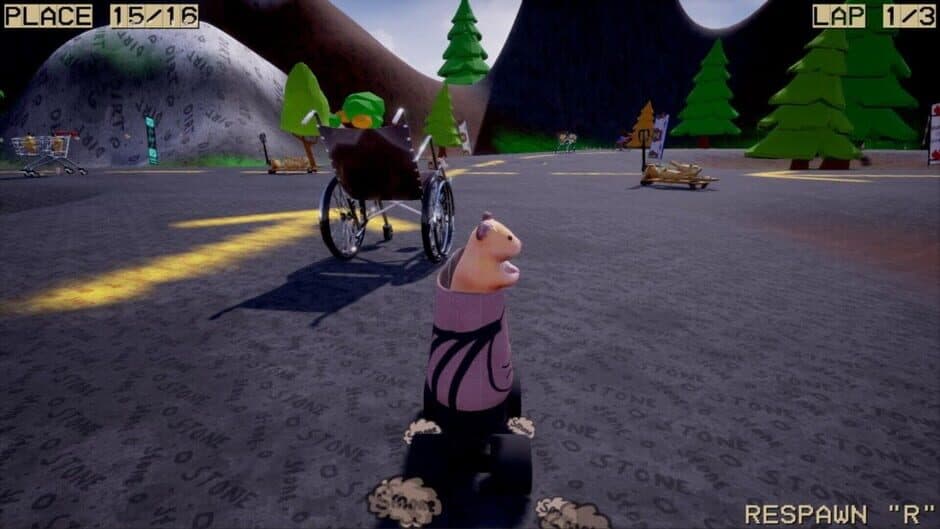 Скриншот 1 из Memology: Absurd Racing