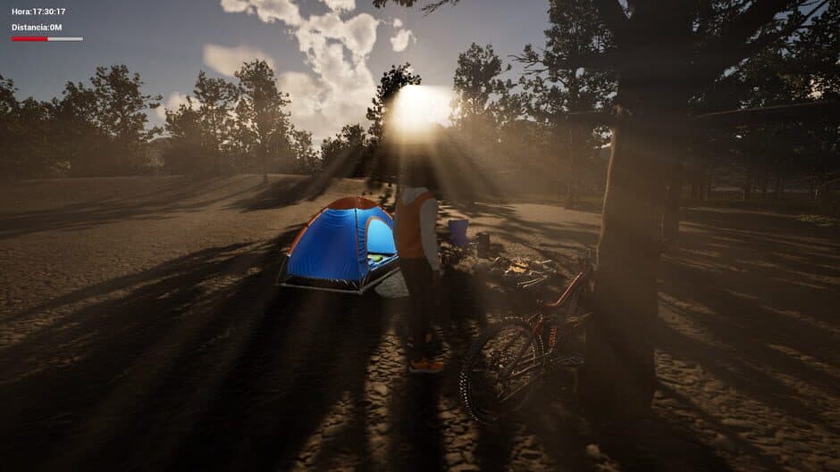 Скриншот 2 из Bikepacking Simulator