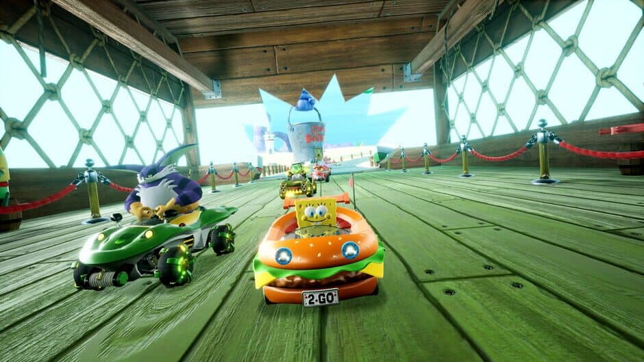 Скриншот 1 из Sonic Racing: CrossWorlds - SpongeBob SquarePants Pack