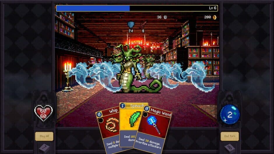 Скриншот 7 из Vampire Crawlers: The Turbo Wildcard from Vampire Survivors