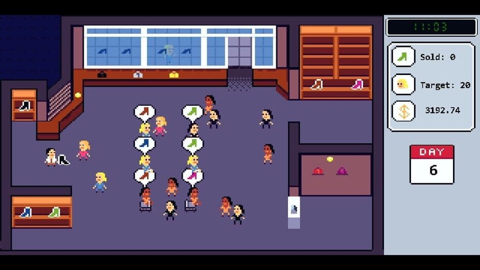 Скриншот 2 из Shoe Salesman Mania