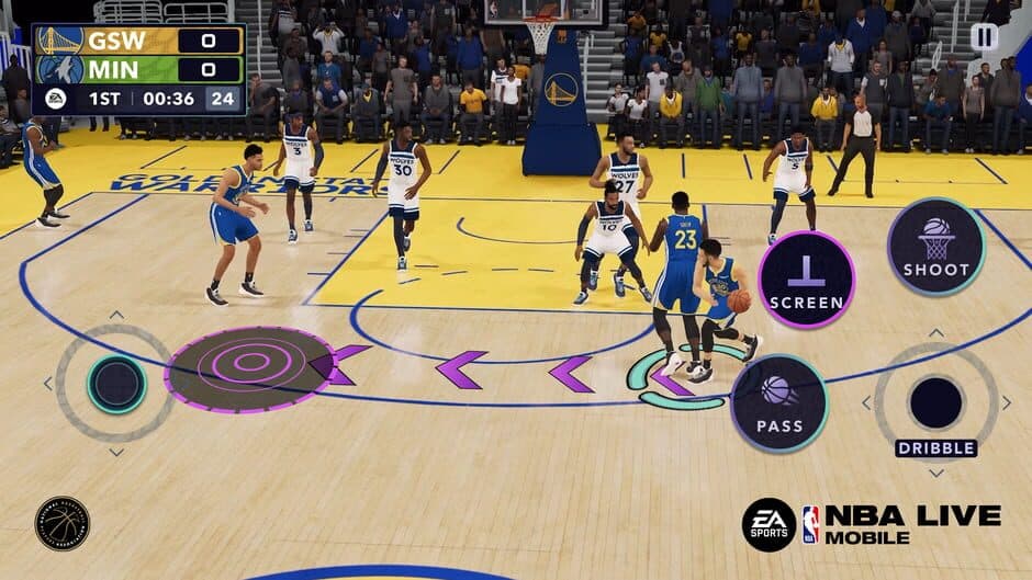 Скриншот 3 из NBA Live Mobile