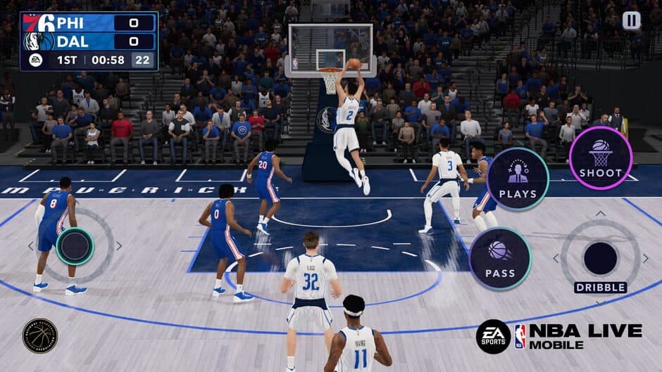 Скриншот 1 из NBA Live Mobile