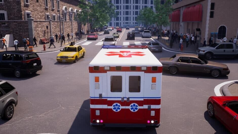 Скриншот 1 из Ambulance Simulator 911 Rescue