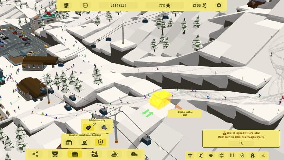 Скриншот 1 из Octohill Ski Tycoon
