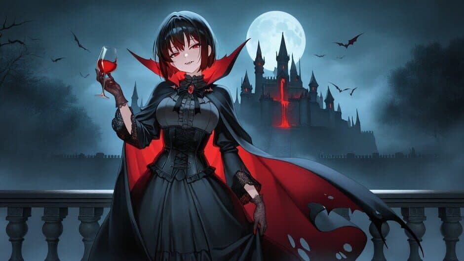 Скриншот 4 из Halloween Waifu