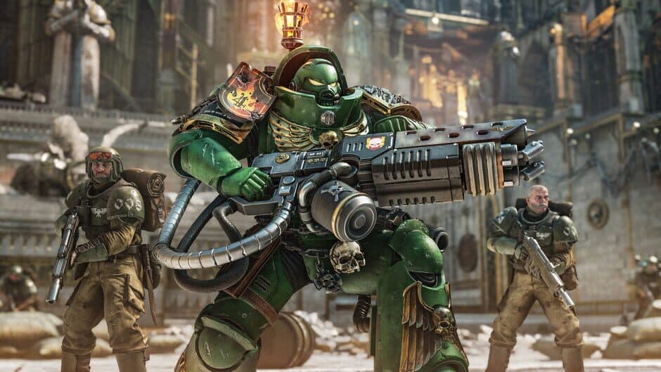 Скриншот 10 из Warhammer 40,000: Space Marine II: Salamanders Cosmetic Pack