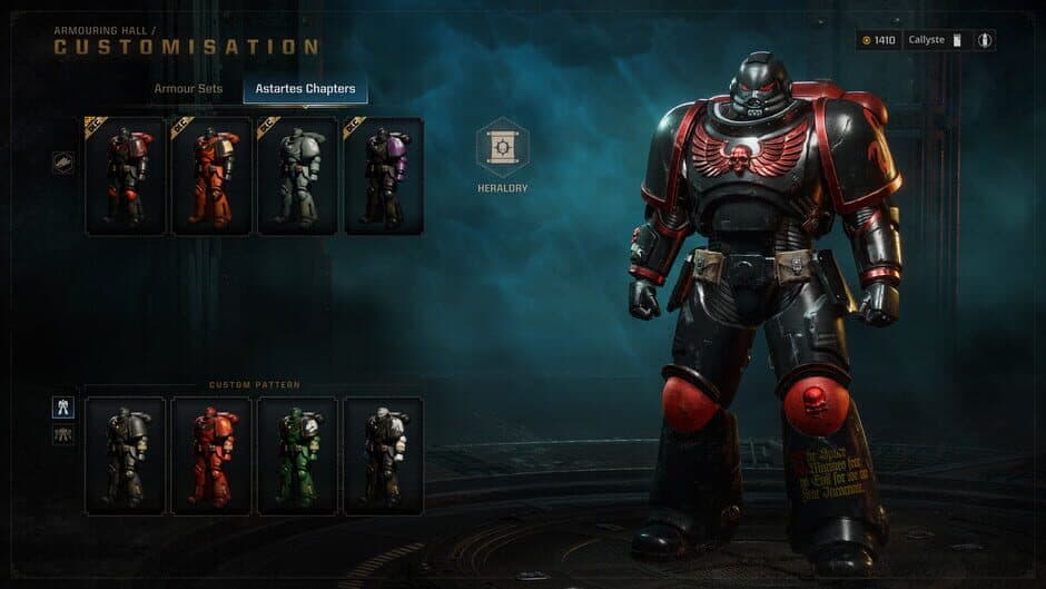 Скриншот 6 из Warhammer 40,000: Space Marine II: Salamanders Cosmetic Pack