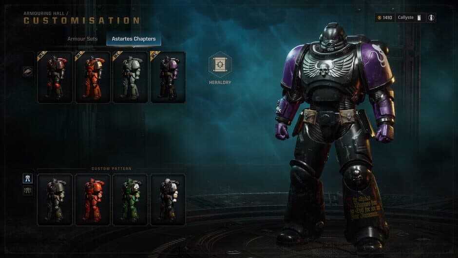 Скриншот 8 из Warhammer 40,000: Space Marine II: Salamanders Cosmetic Pack