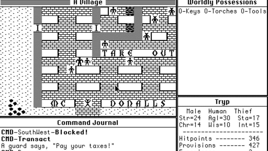 Скриншот 1 из Ultima II: The Revenge of the Enchantress