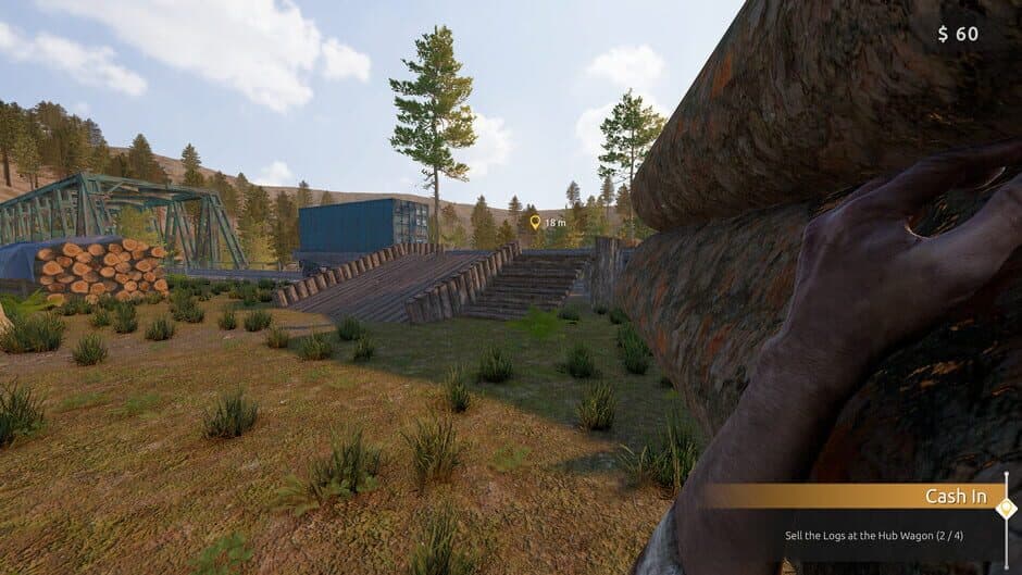Скриншот 3 из Timberflow: Sawmill Simulator
