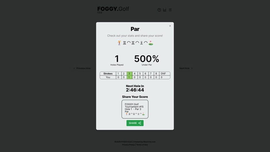 Скриншот 8 из Foggy Golf