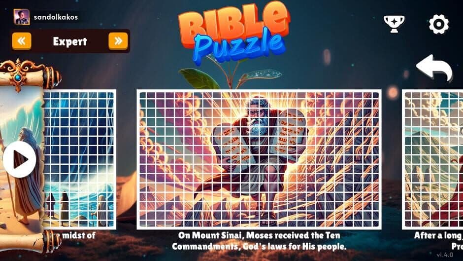 Скриншот 8 из Bible Puzzle: Christian Game