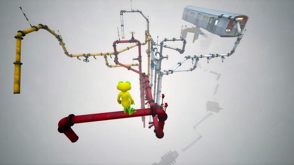 Скриншот 1 из Frogging Up: Frog Climb Rage Game