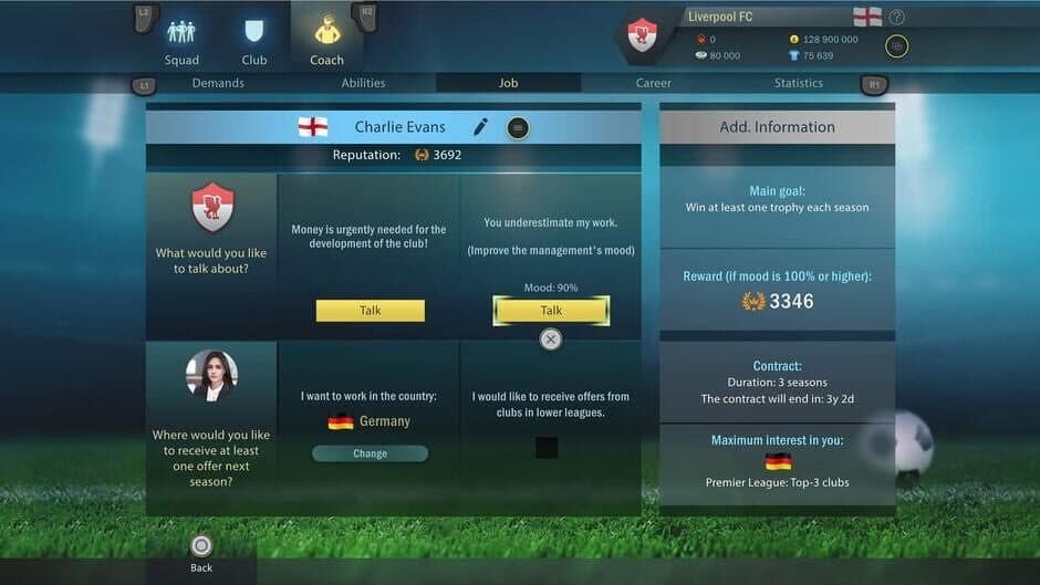 Скриншот 6 из Football, Tactics & Glory: Treble Deluxe Edition