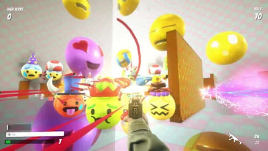 Скриншот 1 из Emoji Rampage: Origins