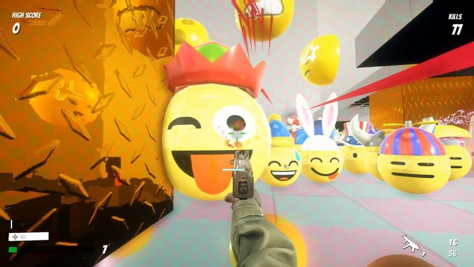 Скриншот 4 из Emoji Rampage: Origins