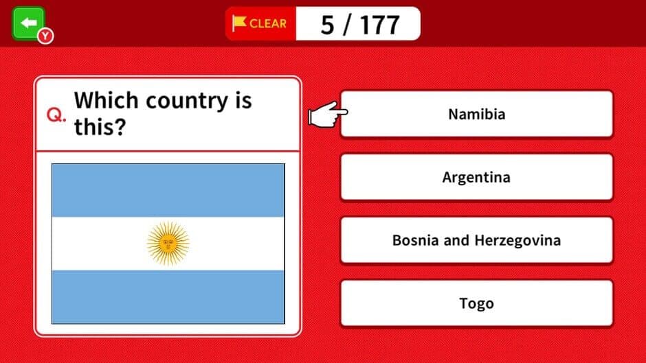 Скриншот 4 из Flag Trivia Quiz: Four Choices!