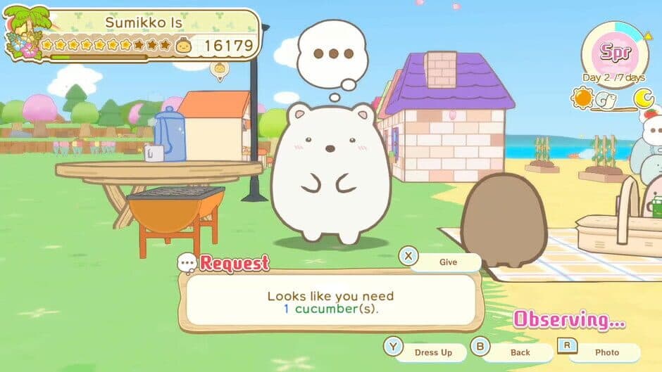 Скриншот 2 из Sumikkogurashi Create a Wonderful Sumikko Island!
