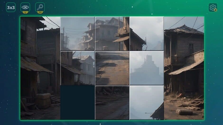 Скриншот 4 из Puzzle Galaxy: Moody Pics - 57 new puzzles
