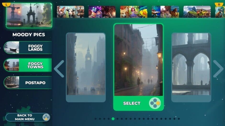 Скриншот 6 из Puzzle Galaxy: Moody Pics - 57 new puzzles
