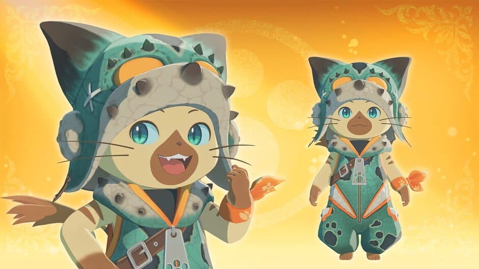 Скриншот 1 из Monster Hunter Stories 3: Twisted Reflection - Rudy's Outfit: Relaxed-acabra