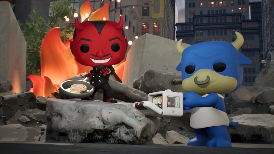 Скриншот 1 из Funko Fusion Deluxe Edition: Fantastik Plastik Pack 4 - T-Bone + El Diablo (Retails Only)