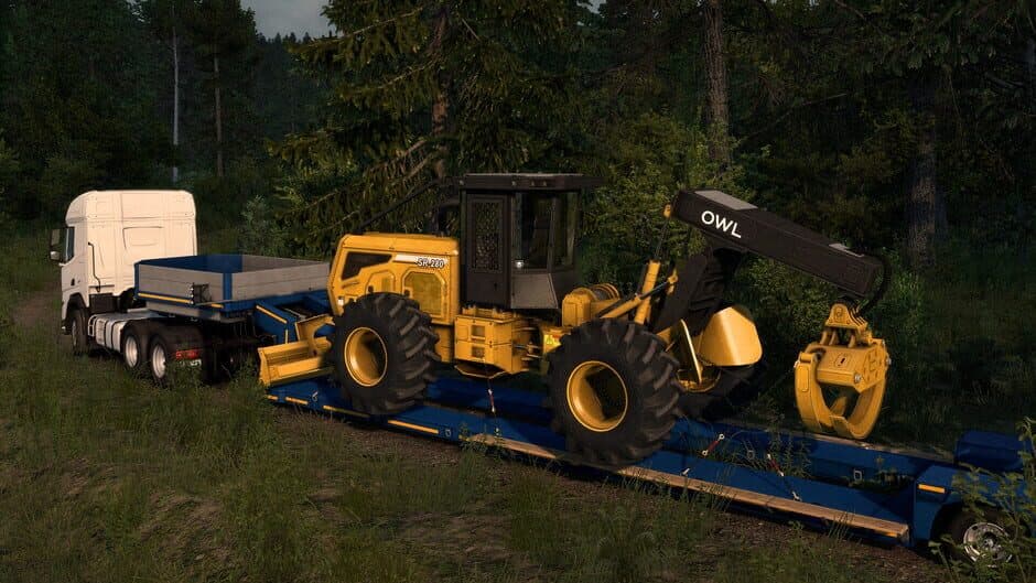 Скриншот 7 из Euro Truck Simulator 2: Forest Machinery