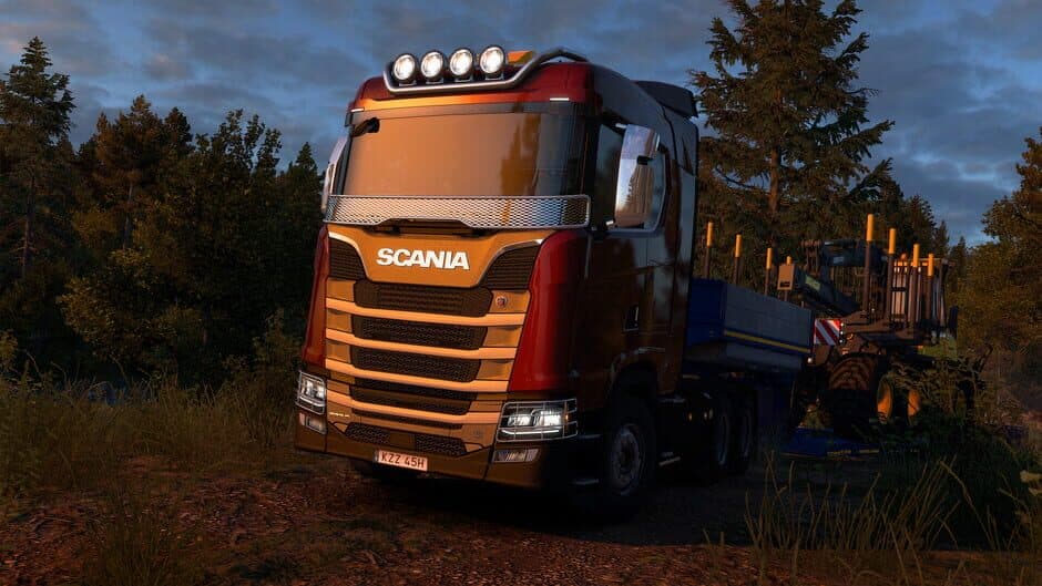 Скриншот 1 из Euro Truck Simulator 2: Forest Machinery
