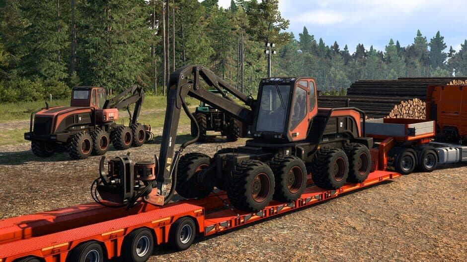 Скриншот 2 из Euro Truck Simulator 2: Forest Machinery