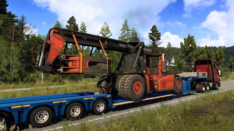 Скриншот 9 из Euro Truck Simulator 2: Forest Machinery