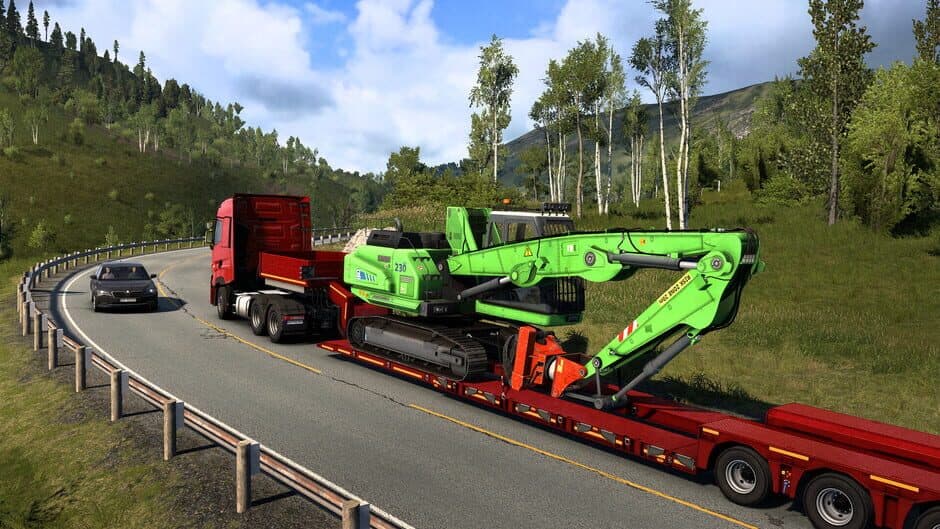 Скриншот 6 из Euro Truck Simulator 2: Forest Machinery
