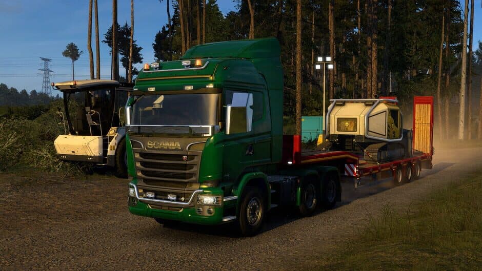 Скриншот 10 из Euro Truck Simulator 2: Forest Machinery